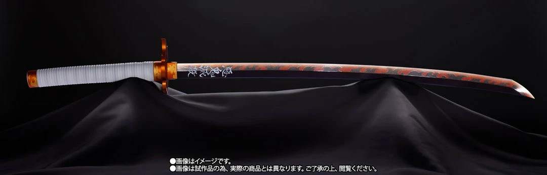 Maybang's Collectibles Bandai Tamashii Nations Demon Slayer Kimetsu No Yaiba Proplica Kyojuro Rengoku's Nichirin Sword Full Size Prop Replica 5 Maybang's Collectibles Bandai Tamashii Nations Demon Slayer Kimetsu No Yaiba Proplica Kyojuro Rengoku's Nichirin Sword Full Size Prop Replica