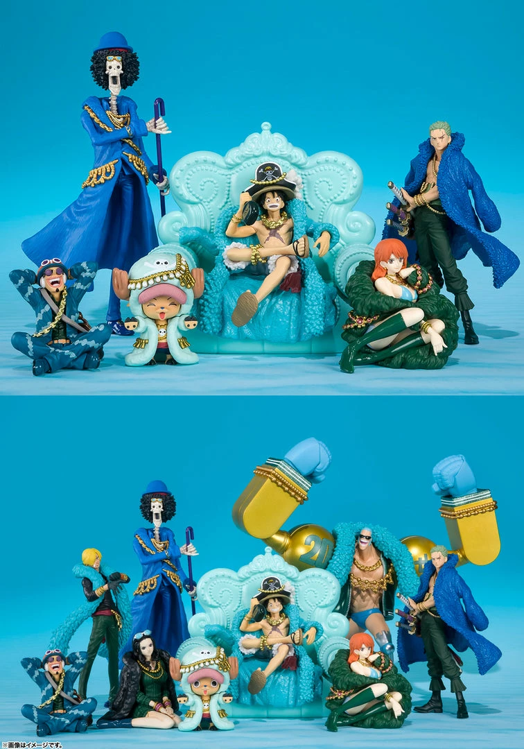 Maybang's Collectibles Bandai ONE PIECE Tamashii Box Vol.1 & Vol.2 Complete Set Of 11 Figures 1 Maybang's Collectibles Bandai ONE PIECE Tamashii Box Vol.1 & Vol.2 Complete Set Of 11 Figures