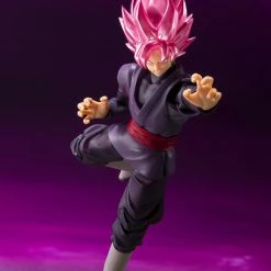 Maybang's Collectibles Bandai S.H.Figuarts Dragon Ball Super Super Goku Black Super Saiyan Rose Action Figure