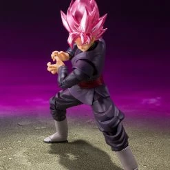Maybang's Collectibles Bandai S.H.Figuarts Dragon Ball Super Super Goku Black Super Saiyan Rose Action Figure