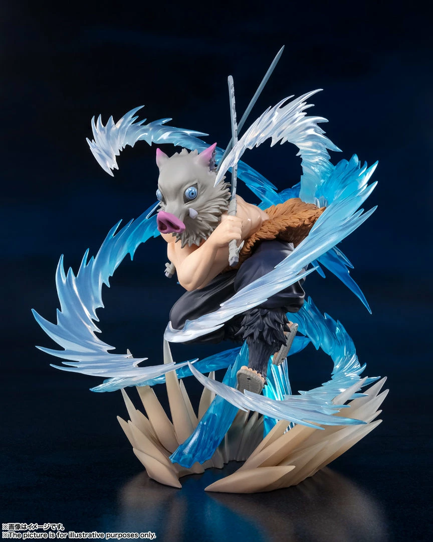 Maybang's Collectibles Bandai Demon Slayer Kimetsu No Yaiba FiguartsZERO Inosuke Hashiraba (Beast Breathing) Figure Statue 4 Maybang's Collectibles Bandai Demon Slayer Kimetsu No Yaiba FiguartsZERO Inosuke Hashiraba (Beast Breathing) Figure Statue