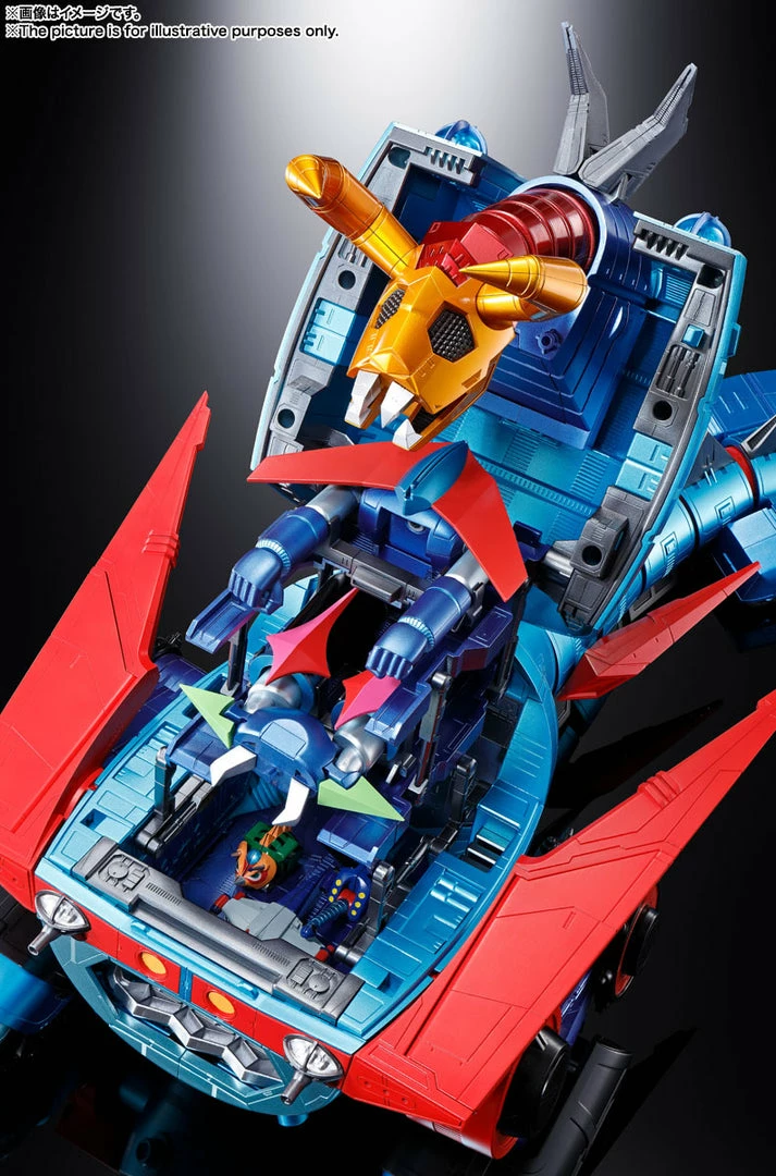 Maybang's Collectibles Bandai Soul Of Chogokin GX-100 Gaiking Legend Of Daiku-Maryu Gaiking & Daiku Maryu Diecast Action Figure 13 Maybang's Collectibles Bandai Soul Of Chogokin GX-100 Gaiking Legend Of Daiku-Maryu Gaiking & Daiku Maryu Diecast Action Figure