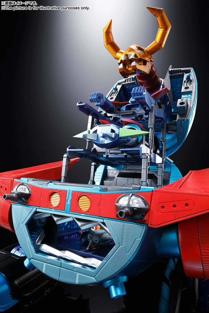 Maybang's Collectibles Bandai Soul Of Chogokin GX-100 Gaiking Legend Of Daiku-Maryu Gaiking & Daiku Maryu Diecast Action Figure 14 Maybang's Collectibles Bandai Soul Of Chogokin GX-100 Gaiking Legend Of Daiku-Maryu Gaiking & Daiku Maryu Diecast Action Figure