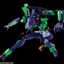 Maybang's Collectibles Bandai Rebuild Of Evangelion Dynaction EVA Unit-01 Test Type (3.0+1.0 Renewal Color) Action Figure