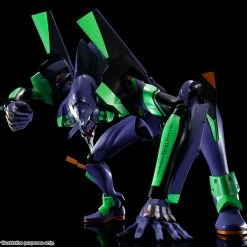 Maybang's Collectibles Bandai Rebuild Of Evangelion Dynaction EVA Unit-01 Test Type (3.0+1.0 Renewal Color) Action Figure