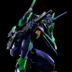 Maybang's Collectibles Bandai Rebuild Of Evangelion Dynaction EVA Unit-01 Test Type (3.0+1.0 Renewal Color) Action Figure