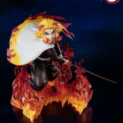 Maybang's Collectibles Bandai Demon Slayer Kimetsu No Yaiba The Movie Mugen Train FiguartsZERO Kyojuro Rengoku (Flame Hashira)