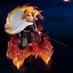 Maybang's Collectibles Bandai Demon Slayer Kimetsu No Yaiba The Movie Mugen Train FiguartsZERO Kyojuro Rengoku (Flame Hashira)