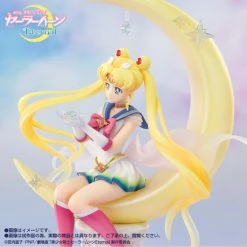 Maybang's Collectibles Bandai Sailor Moon Eternal FiguartsZero Chouette Super Sailor Moon (Bright Moon & Legendary Silver Crystal)