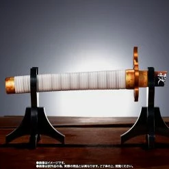 Maybang's Collectibles Bandai Demon Slayer Kimetsu No Yaiba Proplica Kyojuro Rengoku's Broken Nichirin Sword Prop Replica 8 Maybang's Collectibles Bandai Demon Slayer Kimetsu No Yaiba Proplica Kyojuro Rengoku's Broken Nichirin Sword Prop Replica
