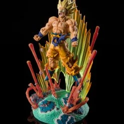 Maybang's Collectibles Bandai FiguartsZERO (Extra Battle) Dragon Ball Z Super Saiyan Son Goku -Are You Talking About Krillin!!!!! Statue