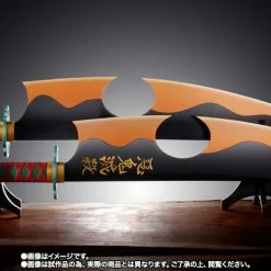Maybang's Collectibles Bandai Spirits Tamashii Nations Demon Slayer: Kimetsu No Yaiba Proplica Tengen Uzui's Nichirin Swords Prop Replicas