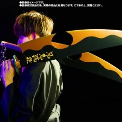 Maybang's Collectibles Bandai Spirits Tamashii Nations Demon Slayer: Kimetsu No Yaiba Proplica Tengen Uzui's Nichirin Swords Prop Replicas