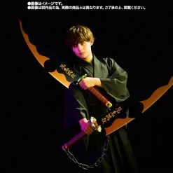 Maybang's Collectibles Bandai Spirits Tamashii Nations Demon Slayer: Kimetsu No Yaiba Proplica Tengen Uzui's Nichirin Swords Prop Replicas