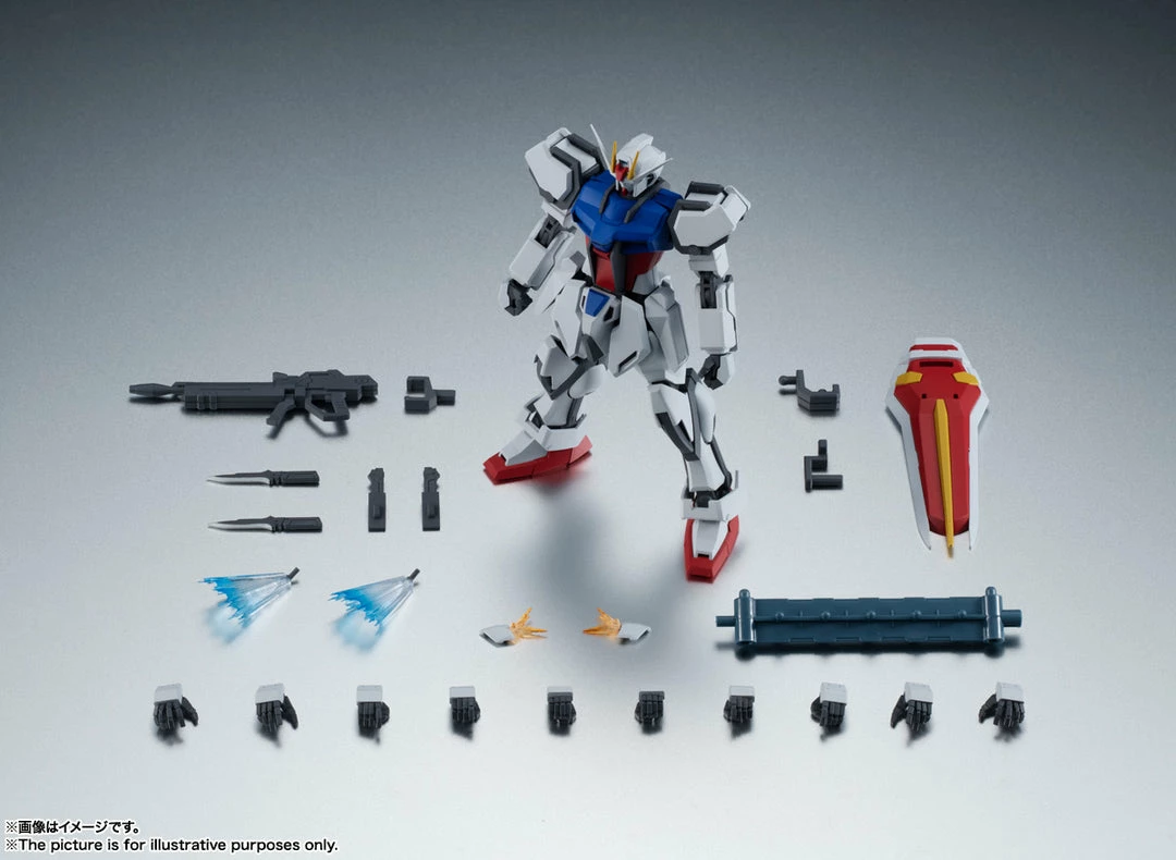 Maybang's Collectibles Bandai Gundam Robot Spirits GAT-X105 Strike Gundam (Ver. A.N.I.M.E.) Action Figure 2 Maybang's Collectibles Bandai Gundam Robot Spirits GAT-X105 Strike Gundam (Ver. A.N.I.M.E.) Action Figure