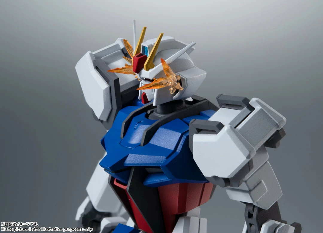 Maybang's Collectibles Bandai Gundam Robot Spirits GAT-X105 Strike Gundam (Ver. A.N.I.M.E.) Action Figure 7 Maybang's Collectibles Bandai Gundam Robot Spirits GAT-X105 Strike Gundam (Ver. A.N.I.M.E.) Action Figure