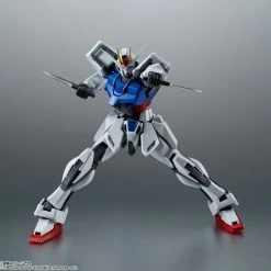 Maybang's Collectibles Bandai Gundam Robot Spirits GAT-X105 Strike Gundam (Ver. A.N.I.M.E.) Action Figure