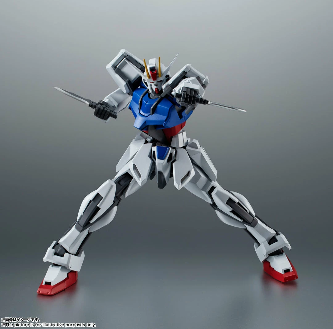 Maybang's Collectibles Bandai Gundam Robot Spirits GAT-X105 Strike Gundam (Ver. A.N.I.M.E.) Action Figure 1 Maybang's Collectibles Bandai Gundam Robot Spirits GAT-X105 Strike Gundam (Ver. A.N.I.M.E.) Action Figure