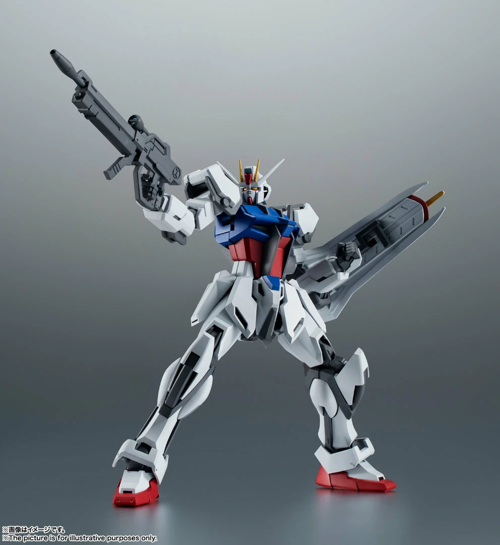 Maybang's Collectibles Bandai Gundam Robot Spirits GAT-X105 Strike Gundam (Ver. A.N.I.M.E.) Action Figure 8 Maybang's Collectibles Bandai Gundam Robot Spirits GAT-X105 Strike Gundam (Ver. A.N.I.M.E.) Action Figure