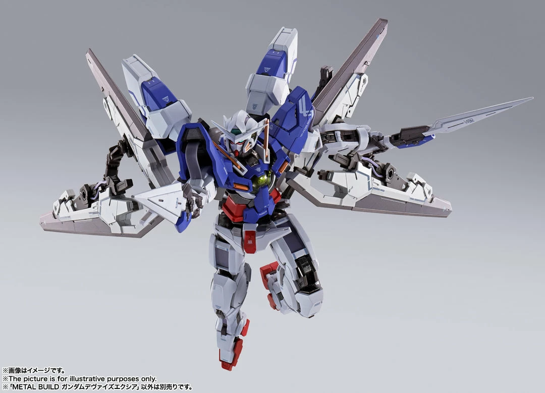 Maybang's Collectibles Bandai Gundam Metal Build Gundam Devise Exia Diecast Action Figure 12 Maybang's Collectibles Bandai Gundam Metal Build Gundam Devise Exia Diecast Action Figure