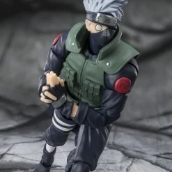Maybang's Collectibles Bandai S.H.Figuarts Naruto Shippuden Kakashi Hatake (Famed Sharingan Hero) Action Figure 17 Maybang's Collectibles Bandai S.H.Figuarts Naruto Shippuden Kakashi Hatake (Famed Sharingan Hero) Action Figure