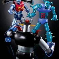 Maybang's Collectibles Bandai Mazinger Z Soul Of Chogokin GX-25R Garada K-7 & GX-26R Doublas M-2