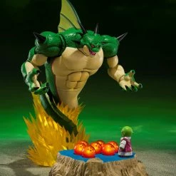 Maybang's Collectibles Bandai Tamashii Nations Web Shop Exclusive Dragon Ball Z S.H.Figuarts Porunga And Dende Luminous Dragon Ball Set