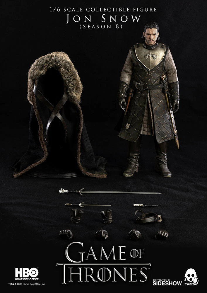 Maybang's Collectibles Threezero Game Of Thrones (Season 8) Jon Snow 1/6 Scale 12" Collectible Figure 17 Maybang's Collectibles Threezero Game Of Thrones (Season 8) Jon Snow 1/6 Scale 12" Collectible Figure