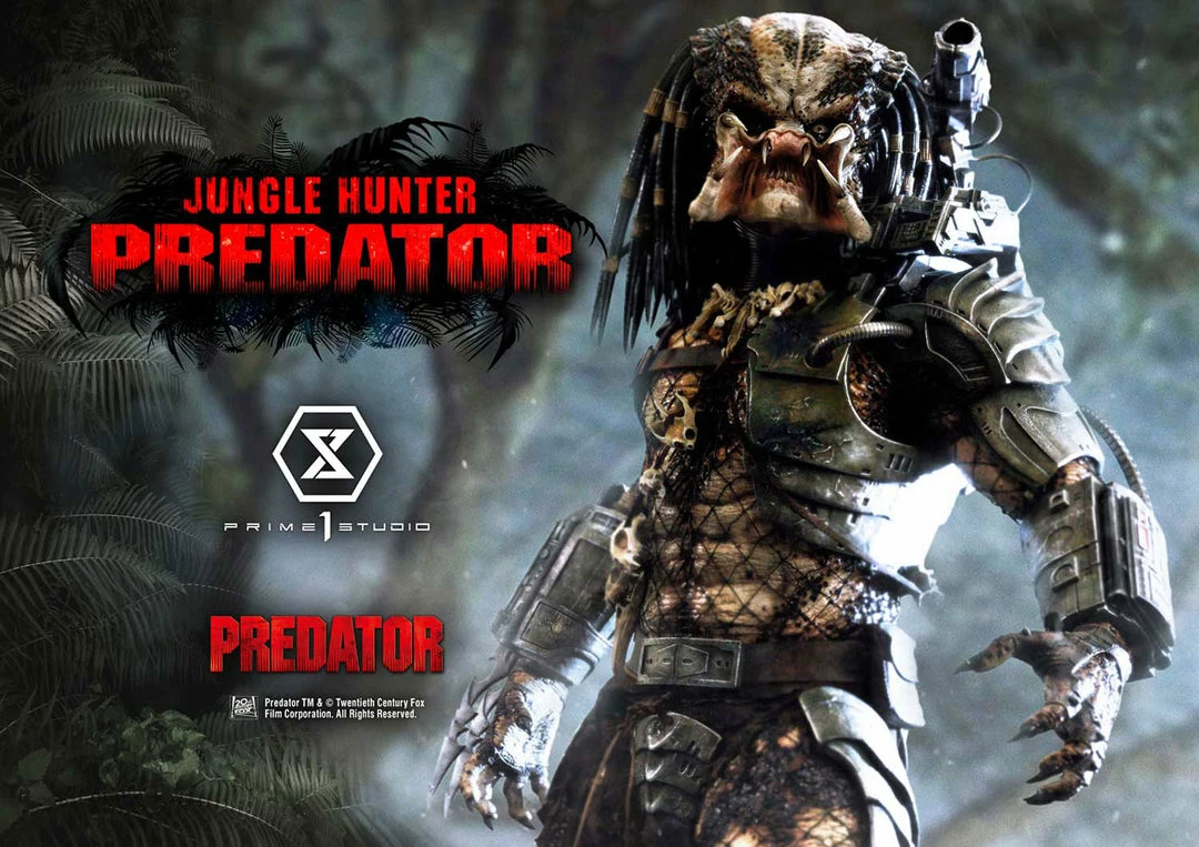 Maybang's Collectibles Prime 1 Studio Predator 1987 Museum Masterline Jungle Hunter Predator (Deluxe Version) 1/3 Scale Statue 2 Maybang's Collectibles Prime 1 Studio Predator 1987 Museum Masterline Jungle Hunter Predator (Deluxe Version) 1/3 Scale Statue