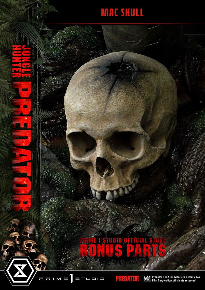 Maybang's Collectibles Prime 1 Studio Predator 1987 Museum Masterline Jungle Hunter Predator (Deluxe Version) 1/3 Scale Statue 8 Maybang's Collectibles Prime 1 Studio Predator 1987 Museum Masterline Jungle Hunter Predator (Deluxe Version) 1/3 Scale Statue