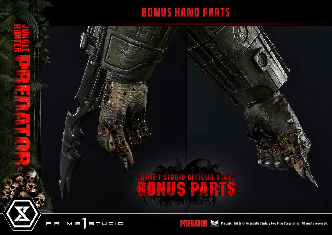 Maybang's Collectibles Prime 1 Studio Predator 1987 Museum Masterline Jungle Hunter Predator (Deluxe Version) 1/3 Scale Statue 9 Maybang's Collectibles Prime 1 Studio Predator 1987 Museum Masterline Jungle Hunter Predator (Deluxe Version) 1/3 Scale Statue