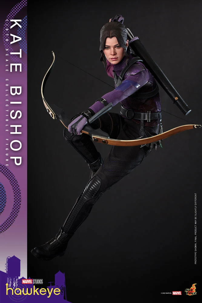 Maybang's Collectibles Hot Toys Marvel Television Masterpiece Series - Hawkeye Kate Bishop 1/6 Scale 12" Collectible Figure 4 Maybang's Collectibles Hot Toys Marvel Television Masterpiece Series - Hawkeye Kate Bishop 1/6 Scale 12" Collectible Figure
