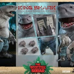 Maybang's Collectibles Hot Toys DC Comics The Suicide Squad King Shark Power Pose Series (PPS) 1/6 Scale Collectible Figure