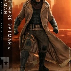 Maybang's Collectibles Hot Toys DC Zack Snyder’s Justice League TMS038 Batman (Knightmare) And Superman (Black Suit) 1/6 Scale Collectible Figure Set