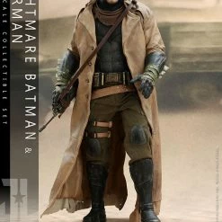 Maybang's Collectibles Hot Toys DC Zack Snyder’s Justice League TMS038 Batman (Knightmare) And Superman (Black Suit) 1/6 Scale Collectible Figure Set