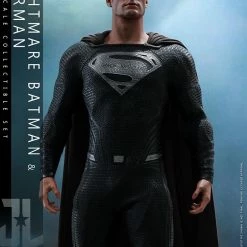 Maybang's Collectibles Hot Toys DC Zack Snyder’s Justice League TMS038 Batman (Knightmare) And Superman (Black Suit) 1/6 Scale Collectible Figure Set