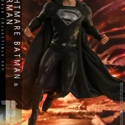 Maybang's Collectibles Hot Toys DC Zack Snyder’s Justice League TMS038 Batman (Knightmare) And Superman (Black Suit) 1/6 Scale Collectible Figure Set