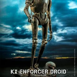 Maybang's Collectibles Hot Toys Star Wars: The Book Of Boba Fett KX Enforcer Droid 1/6 Scale Collectibles Figure