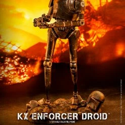Maybang's Collectibles Hot Toys Star Wars: The Book Of Boba Fett KX Enforcer Droid 1/6 Scale Collectibles Figure 22 Maybang's Collectibles Hot Toys Star Wars: The Book Of Boba Fett KX Enforcer Droid 1/6 Scale Collectibles Figure