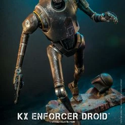 Maybang's Collectibles Hot Toys Star Wars: The Book Of Boba Fett KX Enforcer Droid 1/6 Scale Collectibles Figure 24 Maybang's Collectibles Hot Toys Star Wars: The Book Of Boba Fett KX Enforcer Droid 1/6 Scale Collectibles Figure