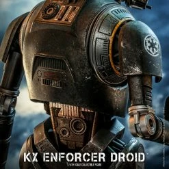 Maybang's Collectibles Hot Toys Star Wars: The Book Of Boba Fett KX Enforcer Droid 1/6 Scale Collectibles Figure 25 Maybang's Collectibles Hot Toys Star Wars: The Book Of Boba Fett KX Enforcer Droid 1/6 Scale Collectibles Figure