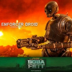 Maybang's Collectibles Hot Toys Star Wars: The Book Of Boba Fett KX Enforcer Droid 1/6 Scale Collectibles Figure 31 Maybang's Collectibles Hot Toys Star Wars: The Book Of Boba Fett KX Enforcer Droid 1/6 Scale Collectibles Figure