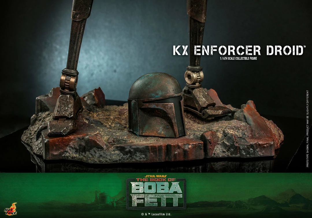 Maybang's Collectibles Hot Toys Star Wars: The Book Of Boba Fett KX Enforcer Droid 1/6 Scale Collectibles Figure 18 Maybang's Collectibles Hot Toys Star Wars: The Book Of Boba Fett KX Enforcer Droid 1/6 Scale Collectibles Figure