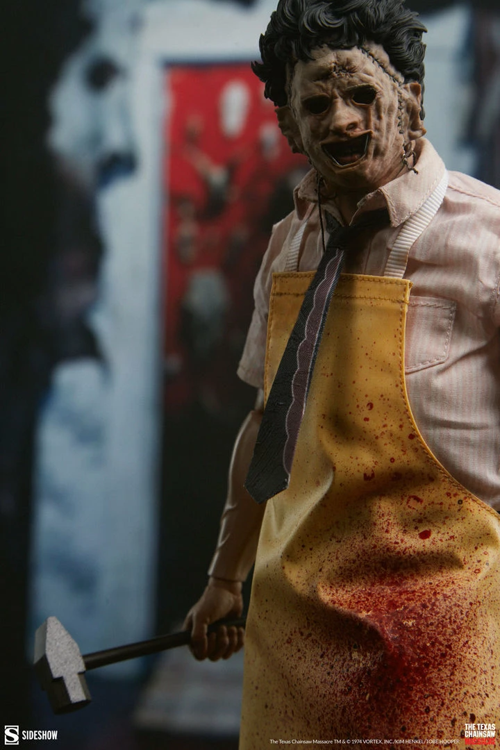 Maybang's Collectibles Sideshow The Texas Chainsaw Massacre 1974 Leatherface (Killing Mask) 1/6 Scale 12" Collectible Figure 1 Maybang's Collectibles Sideshow The Texas Chainsaw Massacre 1974 Leatherface (Killing Mask) 1/6 Scale 12" Collectible Figure