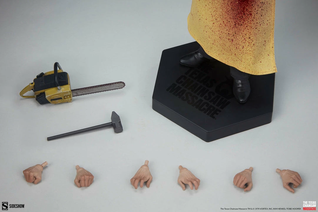 Maybang's Collectibles Sideshow The Texas Chainsaw Massacre 1974 Leatherface (Killing Mask) 1/6 Scale 12" Collectible Figure 23 Maybang's Collectibles Sideshow The Texas Chainsaw Massacre 1974 Leatherface (Killing Mask) 1/6 Scale 12" Collectible Figure