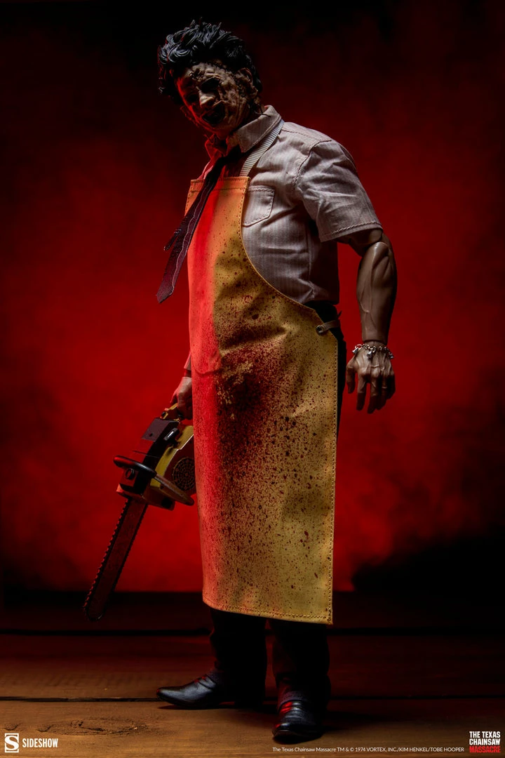 Maybang's Collectibles Sideshow The Texas Chainsaw Massacre 1974 Leatherface (Killing Mask) 1/6 Scale 12" Collectible Figure 24 Maybang's Collectibles Sideshow The Texas Chainsaw Massacre 1974 Leatherface (Killing Mask) 1/6 Scale 12" Collectible Figure
