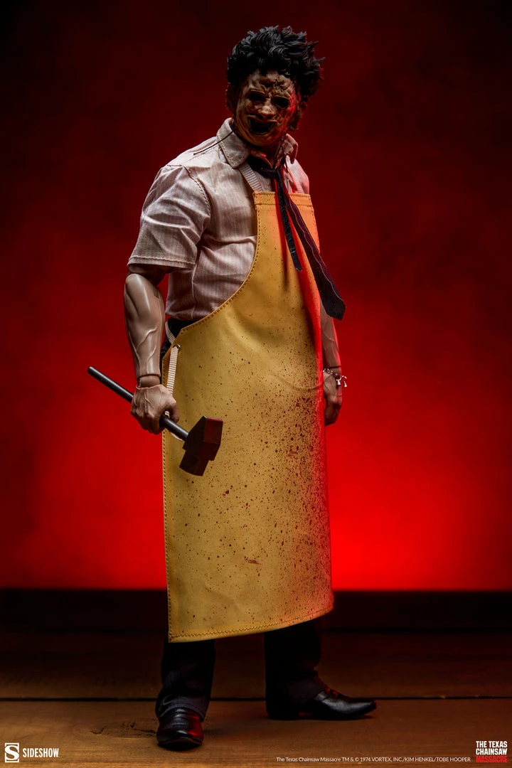 Maybang's Collectibles Sideshow The Texas Chainsaw Massacre 1974 Leatherface (Killing Mask) 1/6 Scale 12" Collectible Figure 26 Maybang's Collectibles Sideshow The Texas Chainsaw Massacre 1974 Leatherface (Killing Mask) 1/6 Scale 12" Collectible Figure