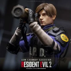Maybang's Collectibles Action Adventure Damtoys Resident Evil 2 Leon S. Kennedy (Classic Version) 1/6 Scale 12