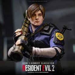Maybang's Collectibles Action Adventure Damtoys Resident Evil 2 Leon S. Kennedy (Classic Version) 1/6 Scale 12