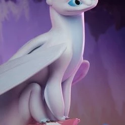 Maybang's Collectibles Sideshow How To Train Your Dragon 3 The Hidden World Light Fury Statue